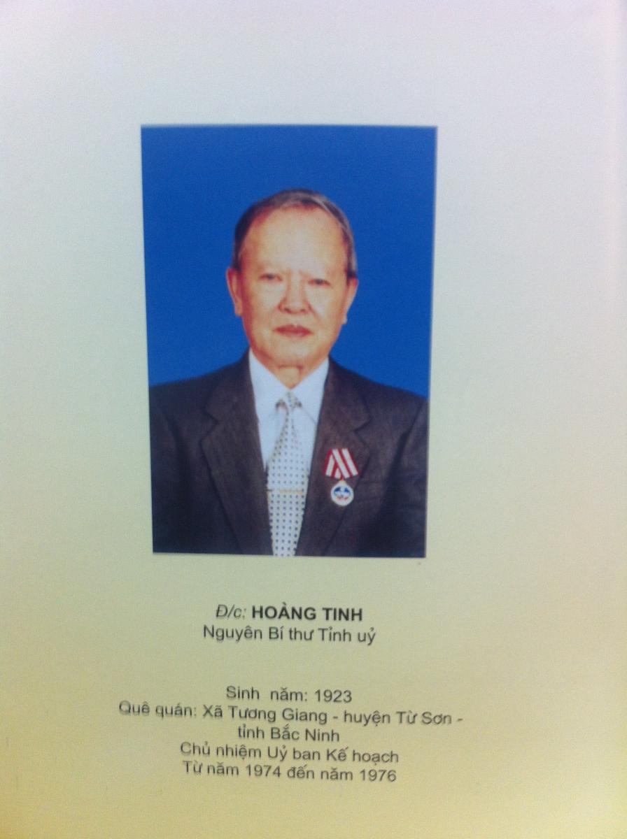dong chi Hoang Tinh