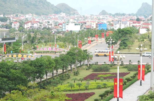 Một góc thành phố Lai Châu