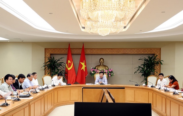 Phó Thủ tướng, Bộ trưởng Ngoại giao Phạm Bình Minh đã chủ trì cuộc họp